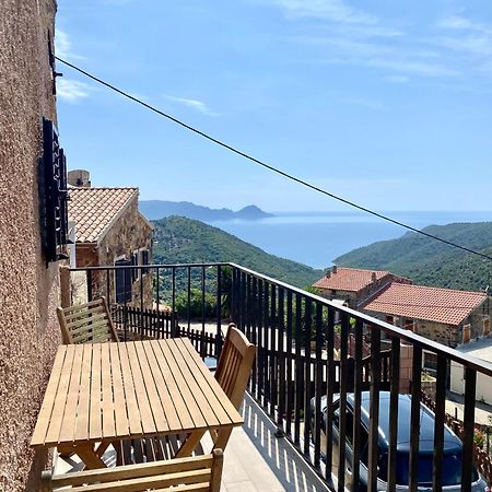 Studio Terrasse Vue Mer Clim Wifi Parking Partinello エクステリア 写真