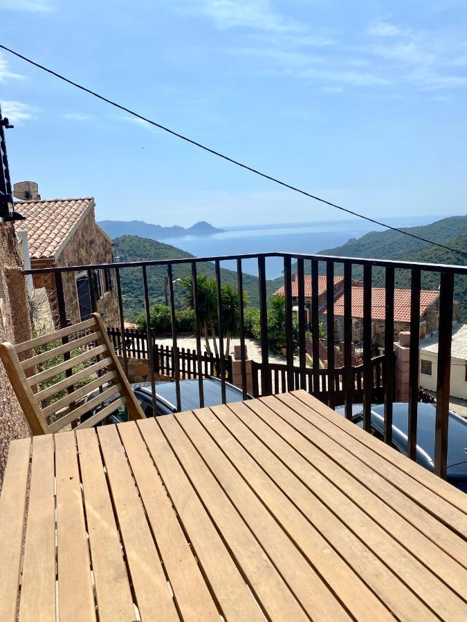 Studio Terrasse Vue Mer Clim Wifi Parking Partinello エクステリア 写真